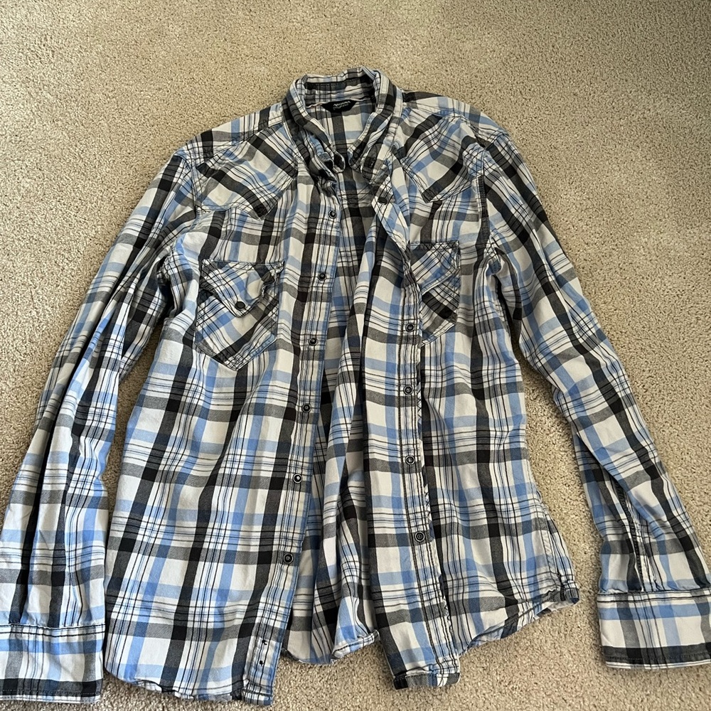 5 for $25 - Mens Flannel Size Large